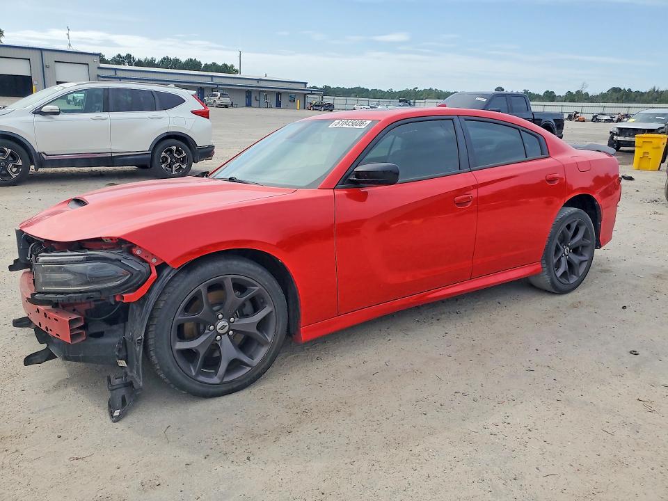 DODGE CHARGER 2019 with VIN 2C3CDXHG7KH545191 - Photo from auction