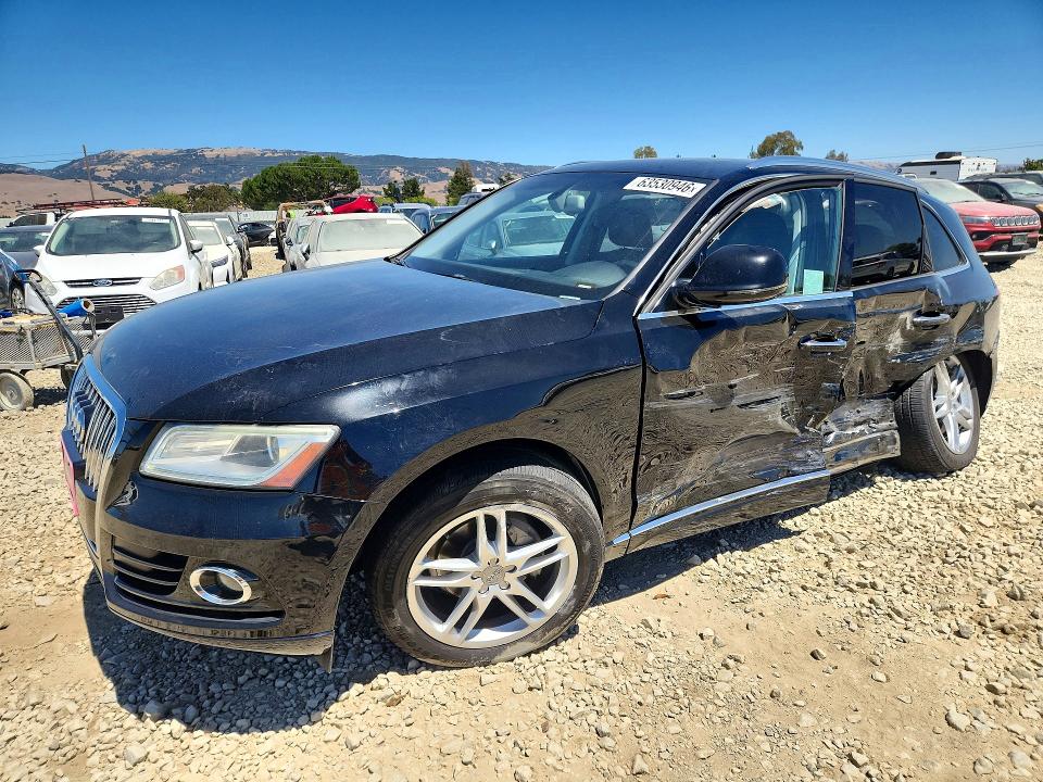 AUDI Q5 2017 with VIN WA1L2AFP3HA087992 - Photo from auction