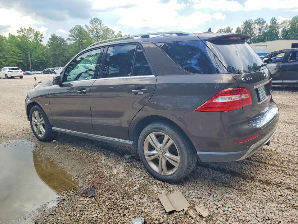 Photo 2 from auction – 2012 MERCEDES-BENZ ML with VIN 4JGDA2EB9CA011853