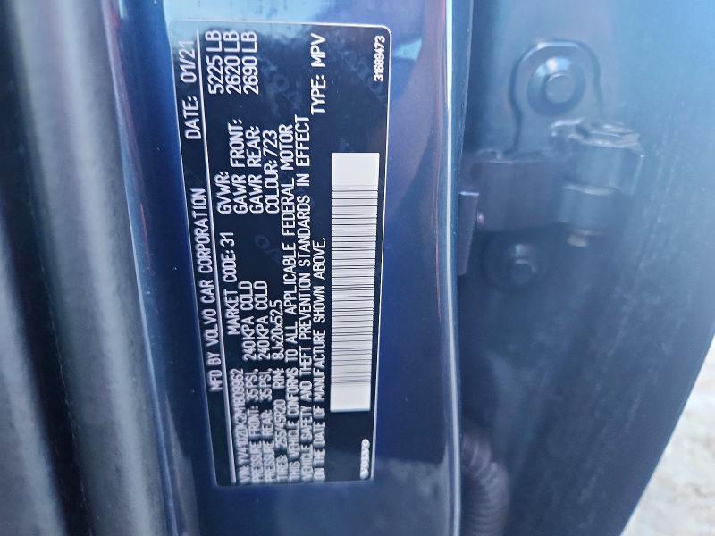 Photo 14 from auction – 2021 VOLVO XC60 with VIN YV4102DK2M1809962