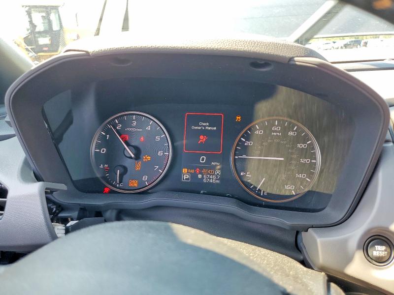 Photo 9 from auction – 2025 SUBARU CROSSTREK with VIN 4S4GUHT66S3772694