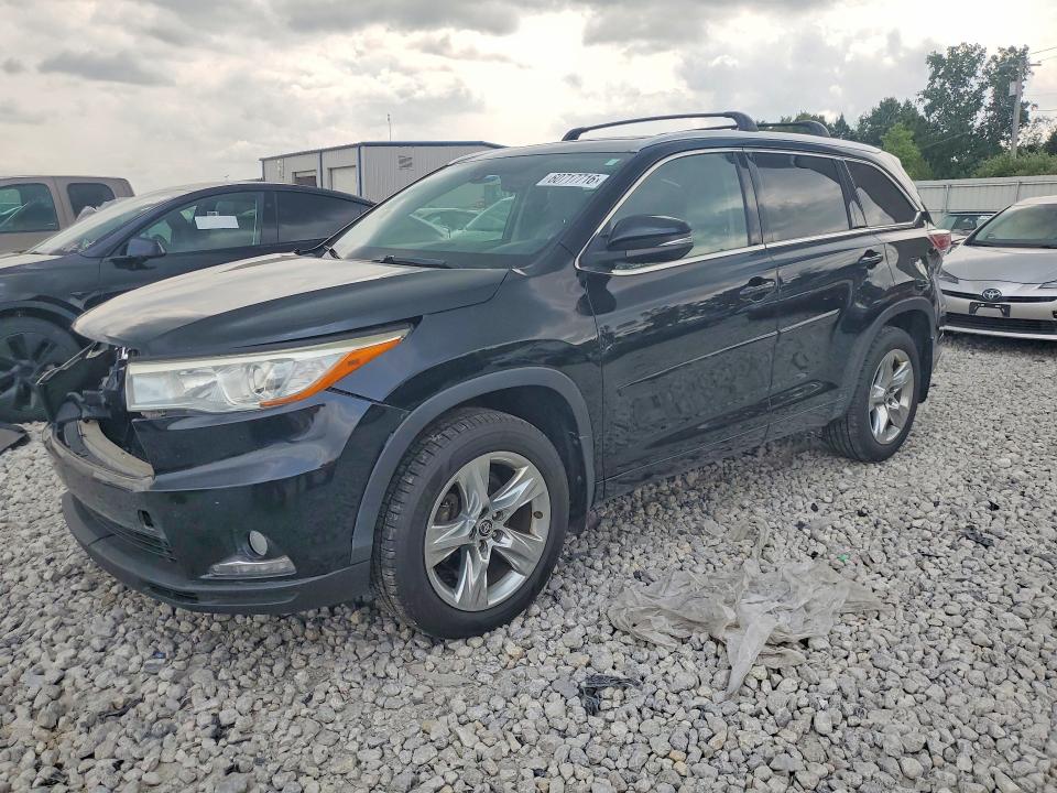 TOYOTA HIGHLANDER 2016 with VIN 5TDDKRFH0GS260435 - Photo from auction