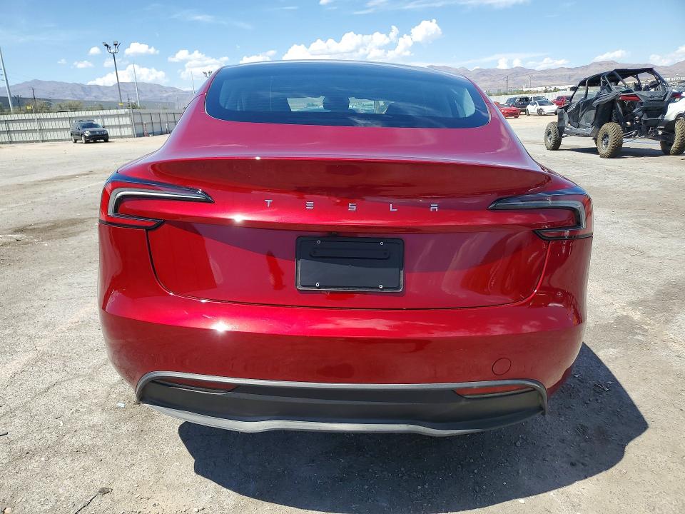 Photo 6 from auction – 2025 TESLA MODEL 3 with VIN 5YJ3E1EA4SF012792