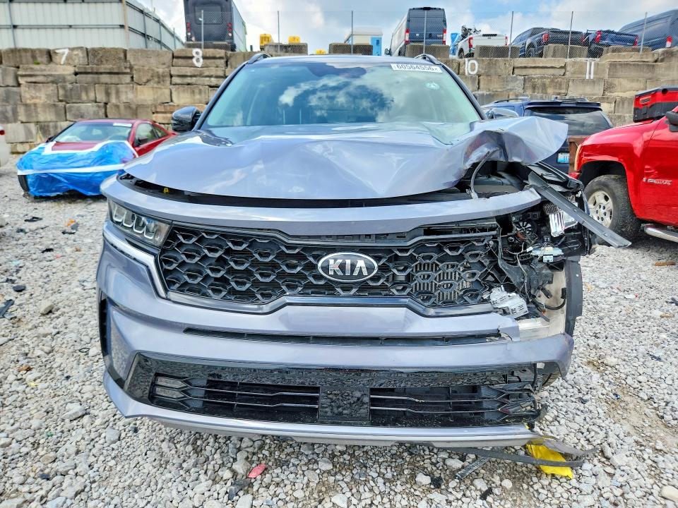Photo 5 from auction – 2021 KIA SORENTO with VIN 5XYRH4LF5MG071606