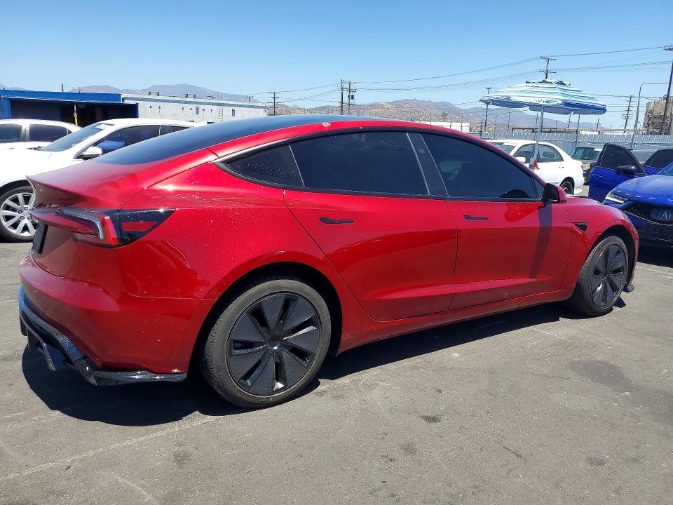 Photo 3 from auction – 2025 TESLA MODEL 3 with VIN 5YJ3E1EA7SF006615