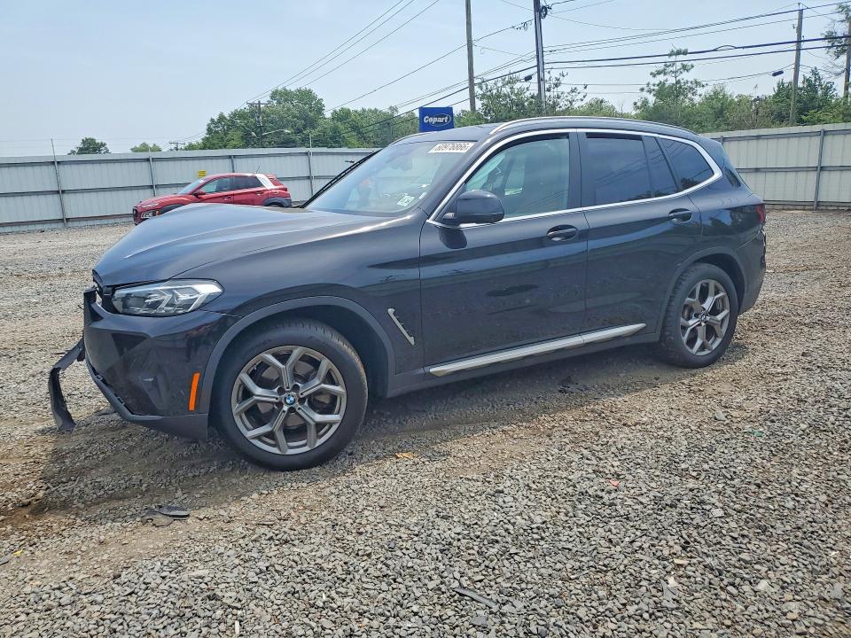 BMW X3 2024 with VIN 5UX53DP03R9U69360 - Photo from auction