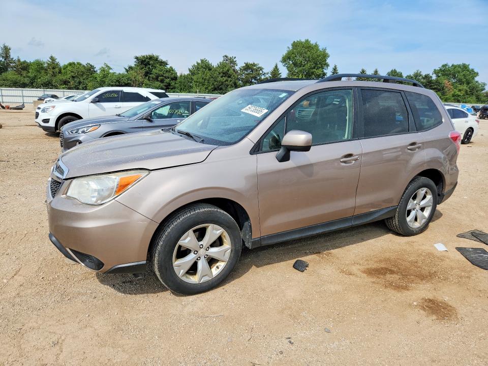 SUBARU FORESTER 2015 with VIN JF2SJADC8FH473334 - Photo from auction