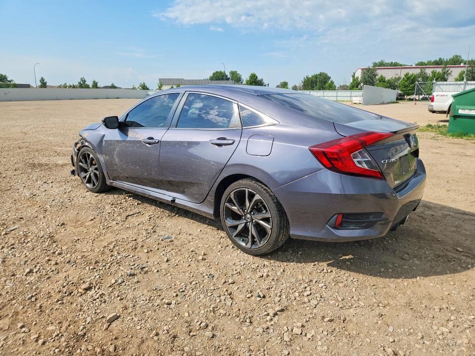 Photo 2 from auction – 2020 HONDA CIVIC with VIN 2HGFC2F89LH594096