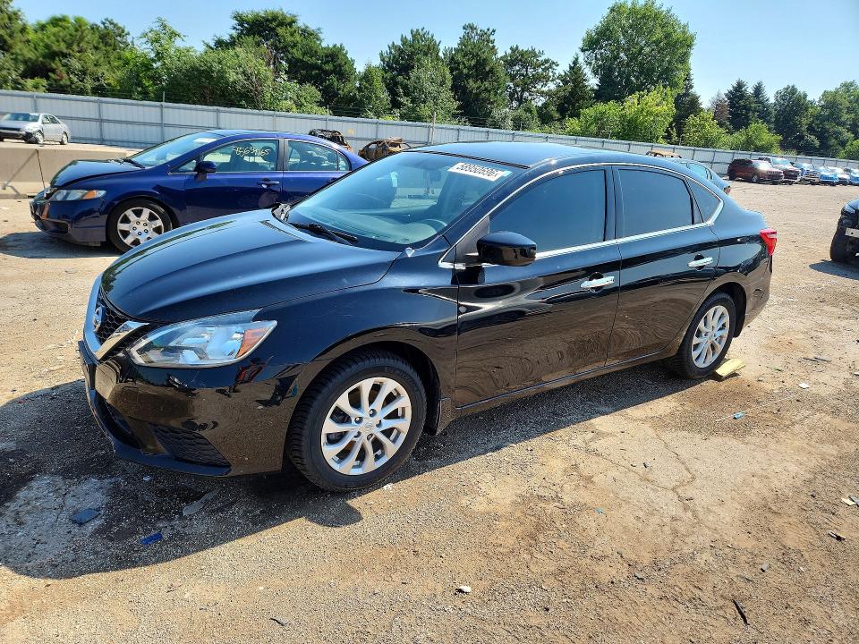NISSAN SENTRA 2018 with VIN 3N1AB7AP6JY320193 - Photo from auction