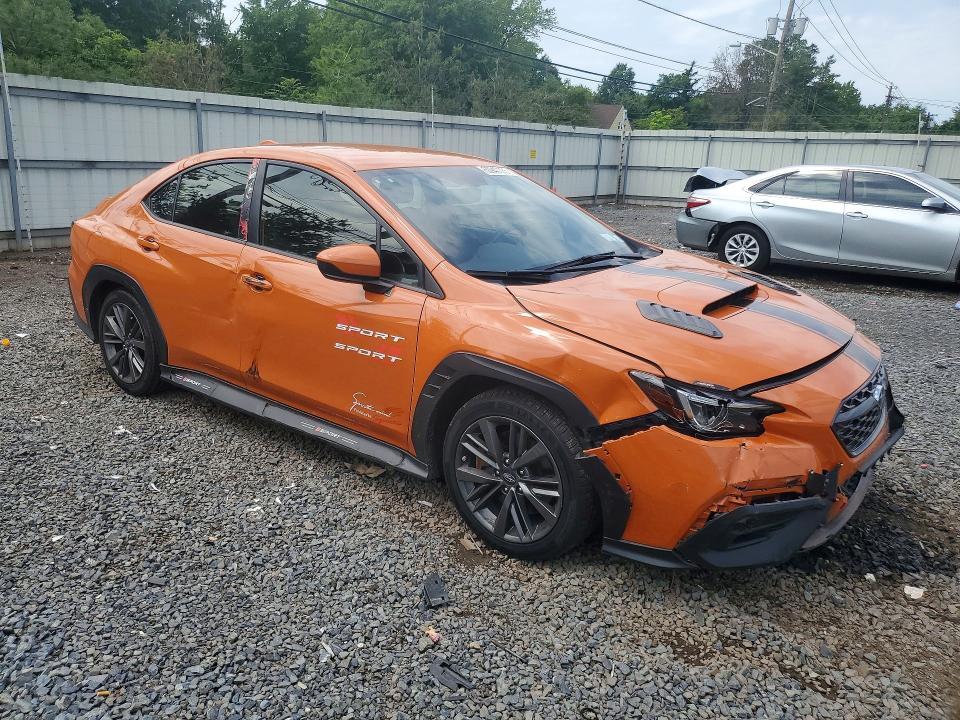 Photo 4 from auction – 2022 SUBARU WRX with VIN JF1VBAB60N8032324