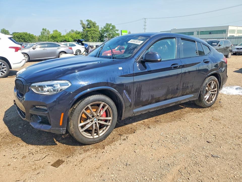 BMW X4 2021 con VIN 5UX2V5C01M9E81267 - Foto de la subasta