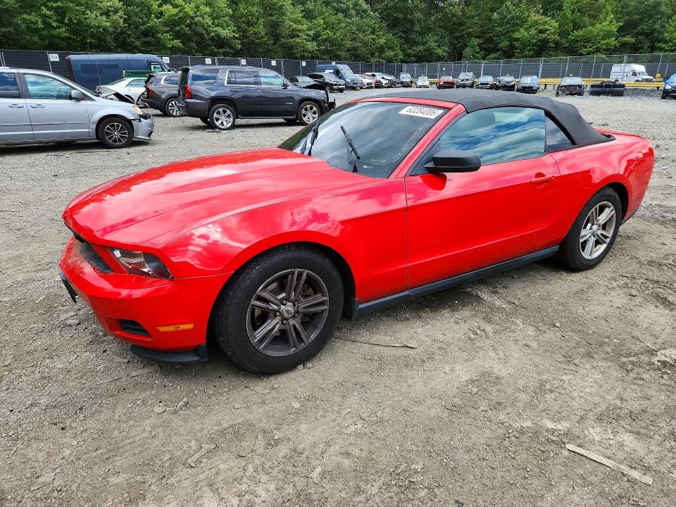 Photo 1 from auction – 2012 FORD MUSTANG with VIN 1ZVBP8EM9C5273392