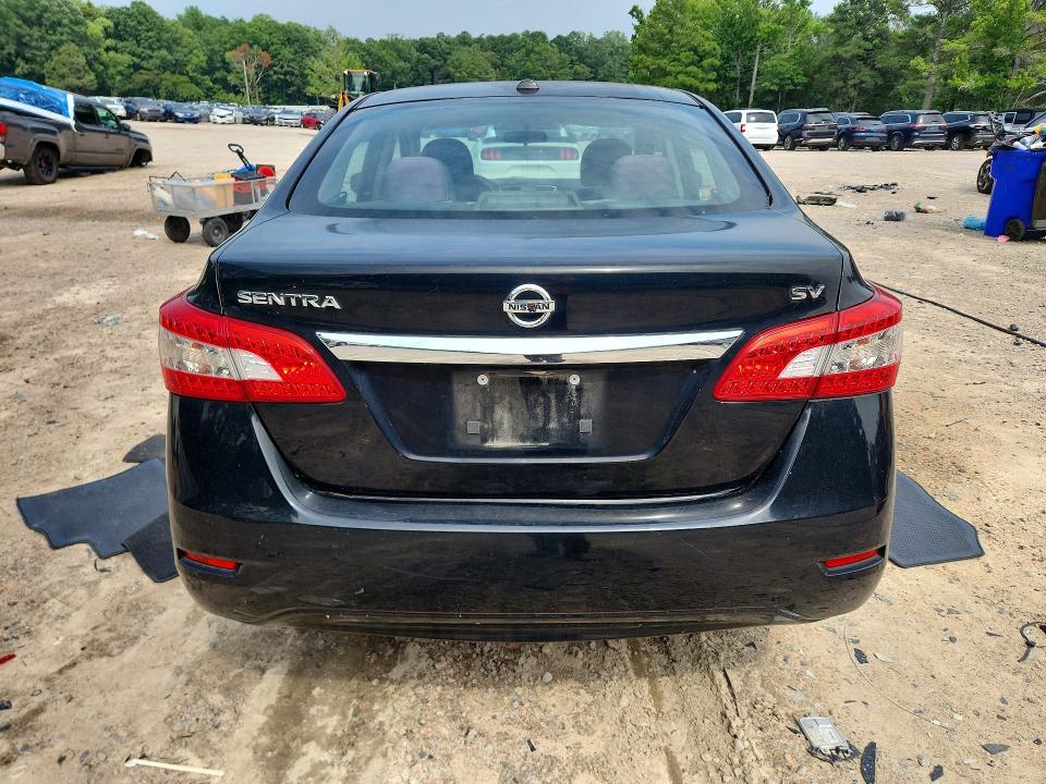Photo 6 from auction – 2015 NISSAN SENTRA with VIN 3N1AB7APXFL691104