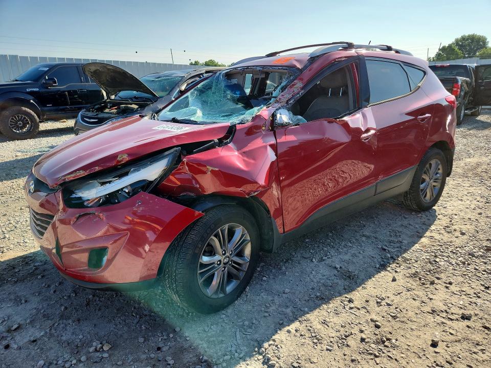 HYUNDAI TUCSON 2015 with VIN KM8JUCAG7FU983746 - Photo from auction