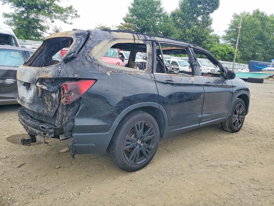 Photo 3 from auction – 2022 HONDA PILOT with VIN 5FNYF6H20NB056037