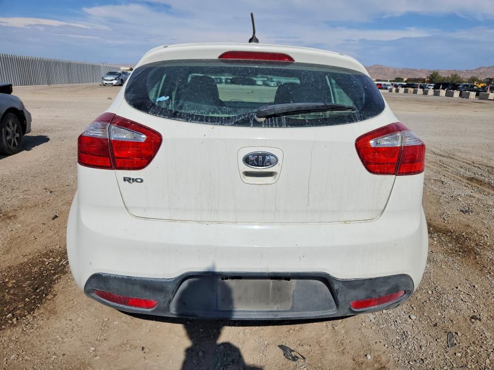 Photo 6 from auction – 2012 KIA RIO with VIN KNADM5A37C6012656