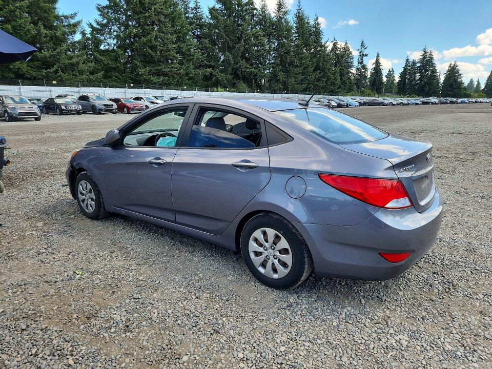 Photo 2 from auction – 2016 HYUNDAI ACCENT with VIN KMHCT4AE6GU016742