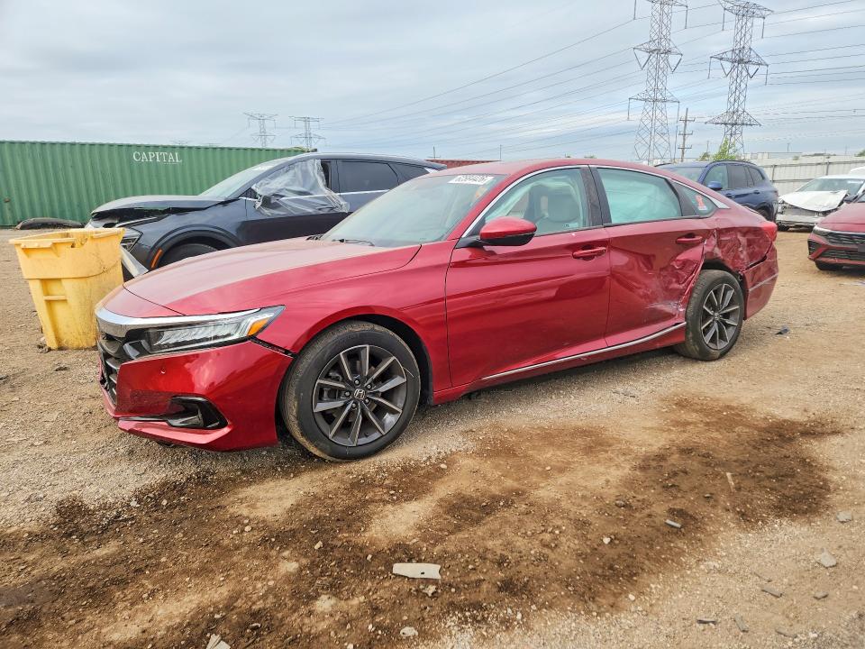 HONDA ACCORD 2021 with VIN 1HGCV1F5XMA100714 - Photo from auction