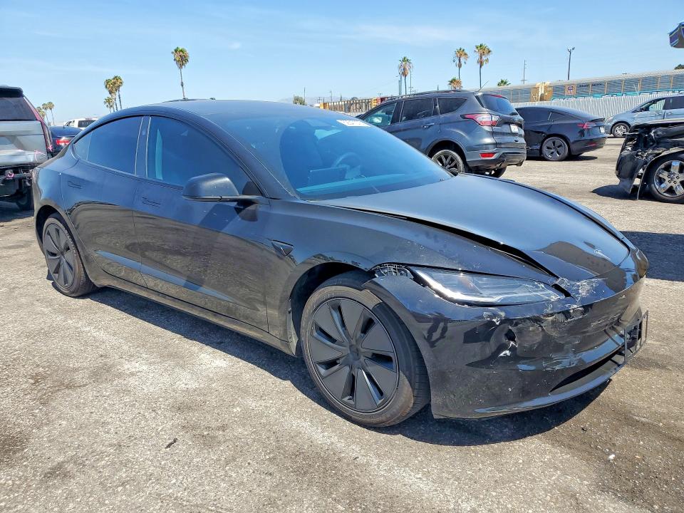 Photo 4 from auction – 2025 TESLA MODEL 3 with VIN 5YJ3E1EA4SF058784