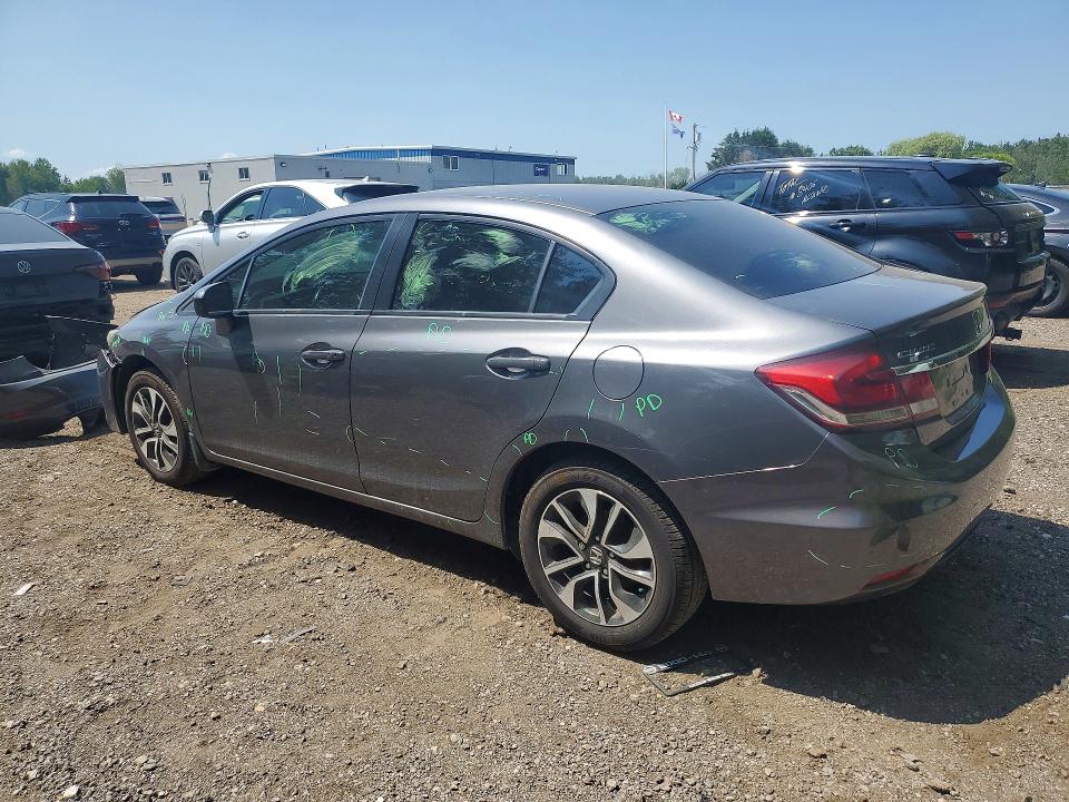 Photo 2 from auction – 2015 HONDA CIVIC with VIN 2HGFB2F58FH002782