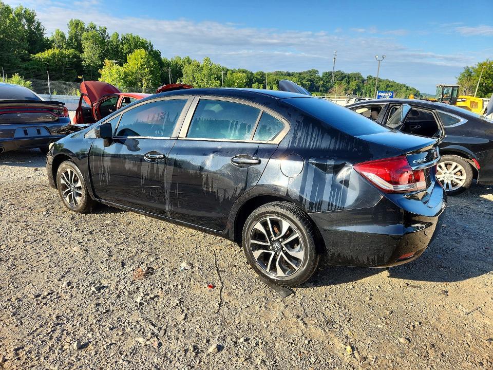 Photo 2 from auction – 2014 HONDA CIVIC with VIN 19XFB2F82EE051897