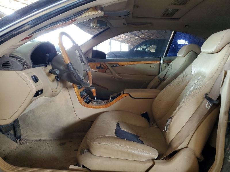 Photo 7 from auction – 2002 MERCEDES-BENZ CL with VIN WDBPJ75J62A022747
