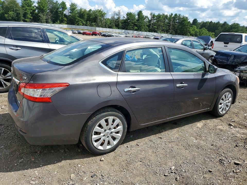 Photo 3 from auction – 2013 NISSAN SENTRA with VIN 3N1AB7AP9DL651500
