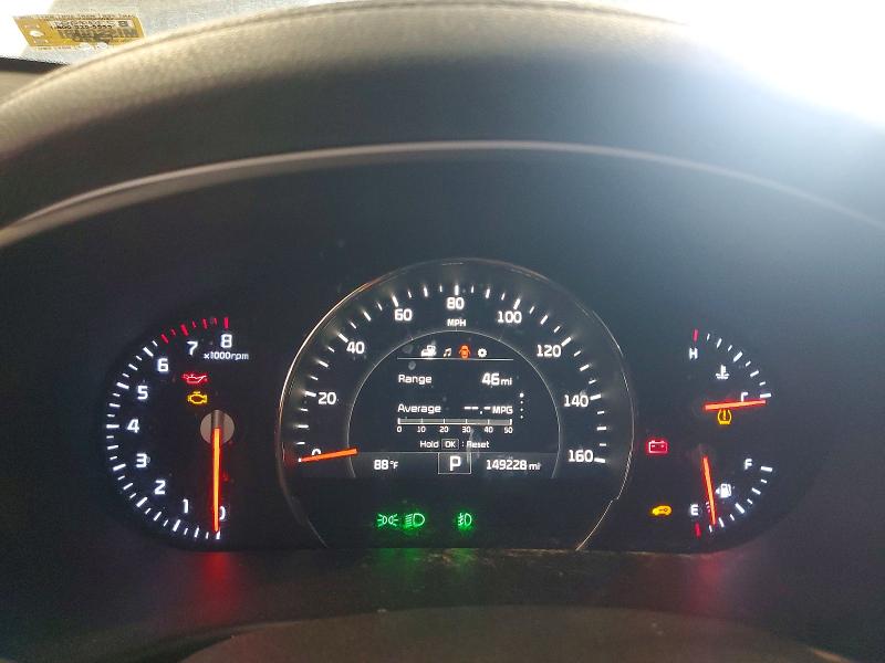 Photo 9 from auction – 2016 KIA SORENTO with VIN 5XYPH4A19GG005319