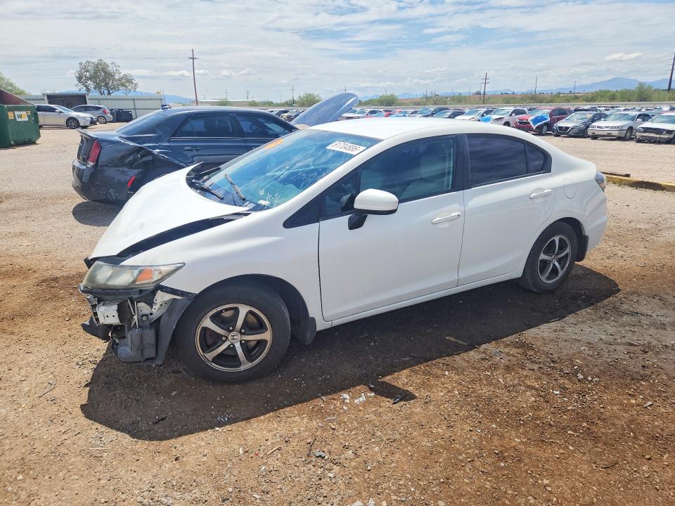 HONDA CIVIC 2015 مع رقم تعريف المركبة 2HGFB2F74FH530613 - صورة من المزاد