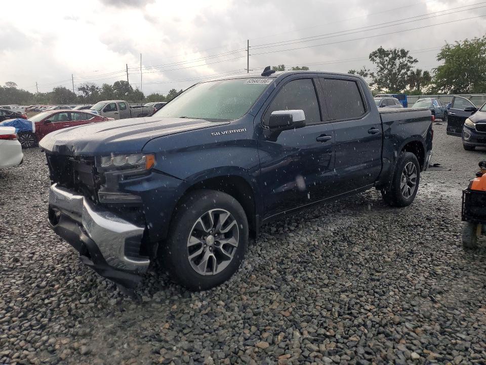 CHEVROLET SILVERADO 2019 with VIN 3GCPWCED8KG242589 - Photo from auction