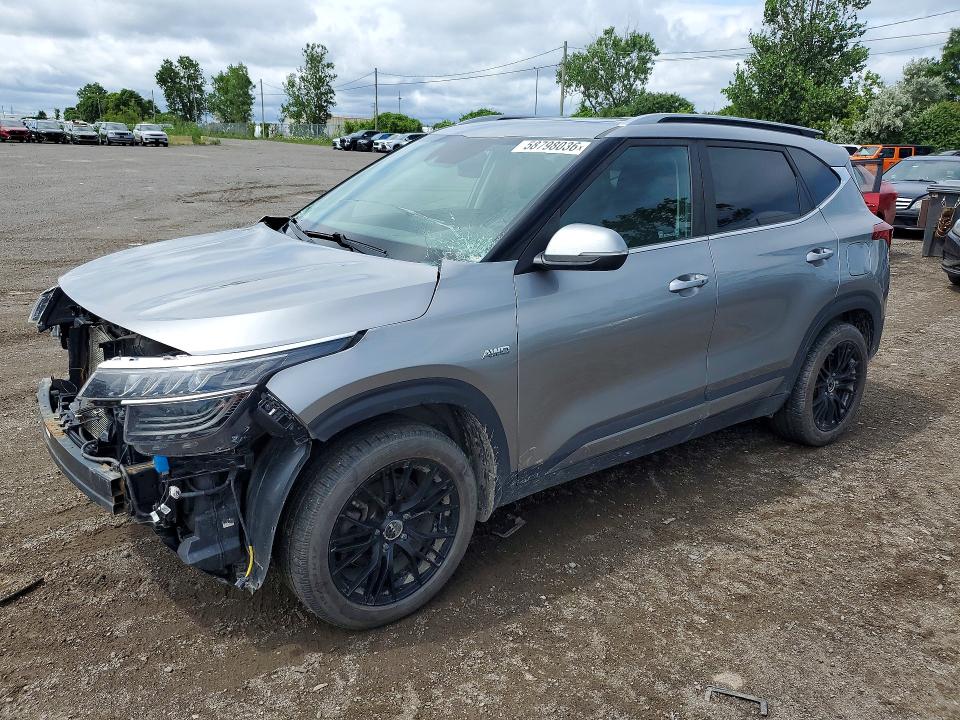 KIA SELTOS 2021 with VIN KNDERCAA9M7200697 - Photo from auction
