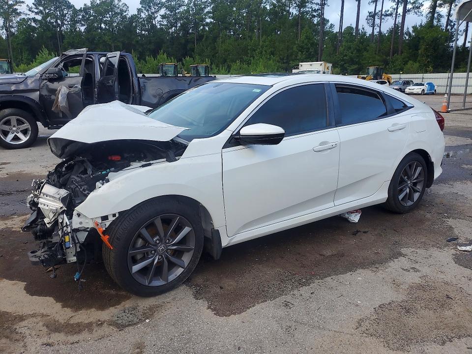 HONDA CIVIC 2019 with VIN 19XFC1F37KE008096 - Photo from auction