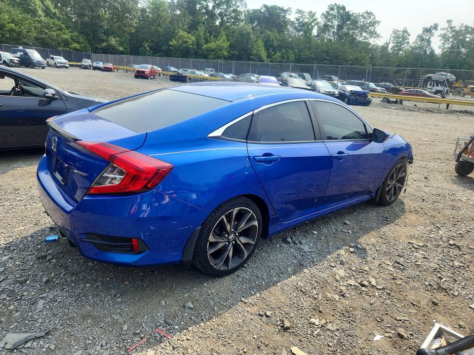 Photo 3 from auction – 2019 HONDA CIVIC with VIN 2HGFC2F81KH538216