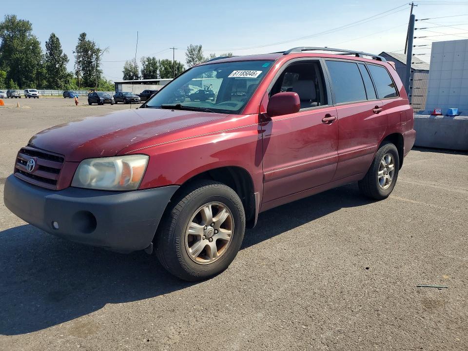 TOYOTA HIGHLANDER 2007 with VIN JTEHP21A270188849 - Photo from auction