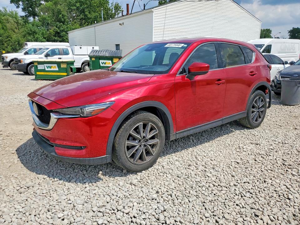 MAZDA CX-5 2017 with VIN JM3KFADL9H0107228 - Photo from auction