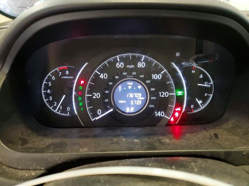 Photo 9 from auction – 2012 HONDA CR-V with VIN 5J6RM4H37CL033141