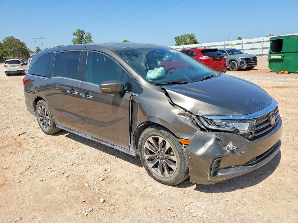 Photo 4 from auction – 2022 HONDA ODYSSEY with VIN 5FNRL6H73NB013319