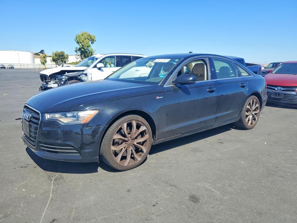 AUDI A6 2013 with VIN WAUGGAFC9DN154309 - Photo from auction