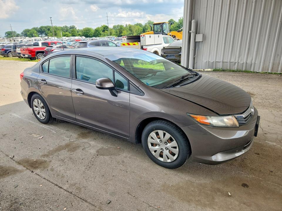 Photo 4 from auction – 2012 HONDA CIVIC with VIN 19XFB2F51CE004816