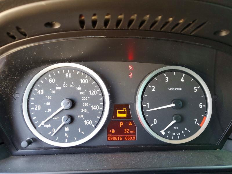 Photo 9 from auction – 2007 BMW 550 with VIN WBANB53597CP07575