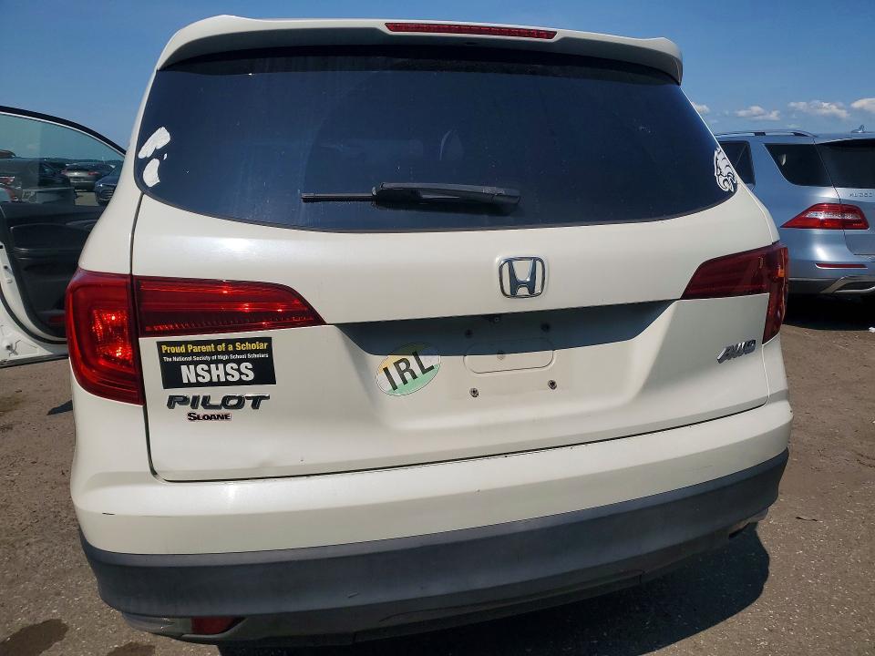 Photo 6 from auction – 2017 HONDA PILOT with VIN 5FNYF6H58HB089138