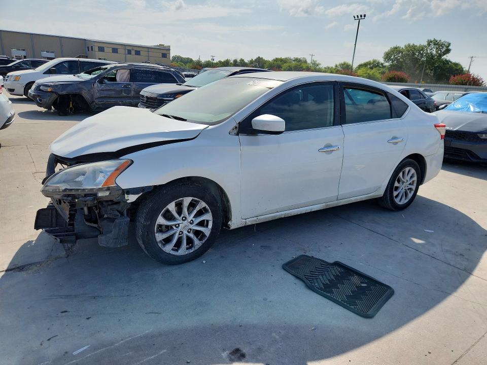 Photo 1 from auction – 2014 NISSAN SENTRA with VIN 3N1AB7APXEY266399