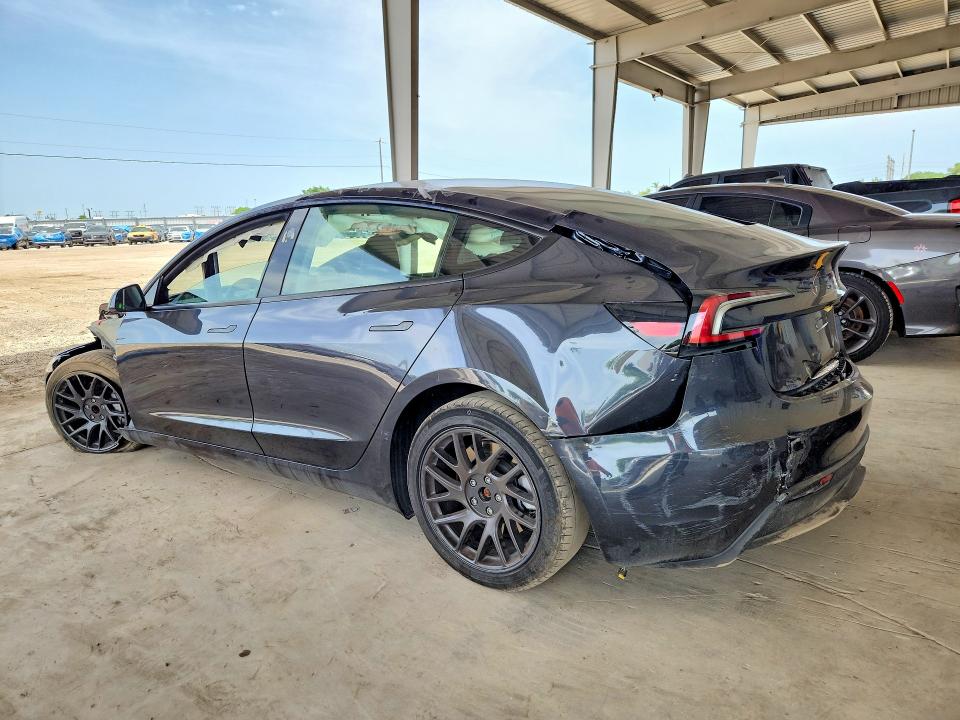 Photo 2 from auction – 2025 TESLA MODEL 3 with VIN 5YJ3E1EA8SF916404