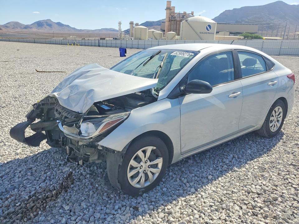 HYUNDAI ACCENT 2018 with VIN 3KPC24A34JE017609 - Photo from auction