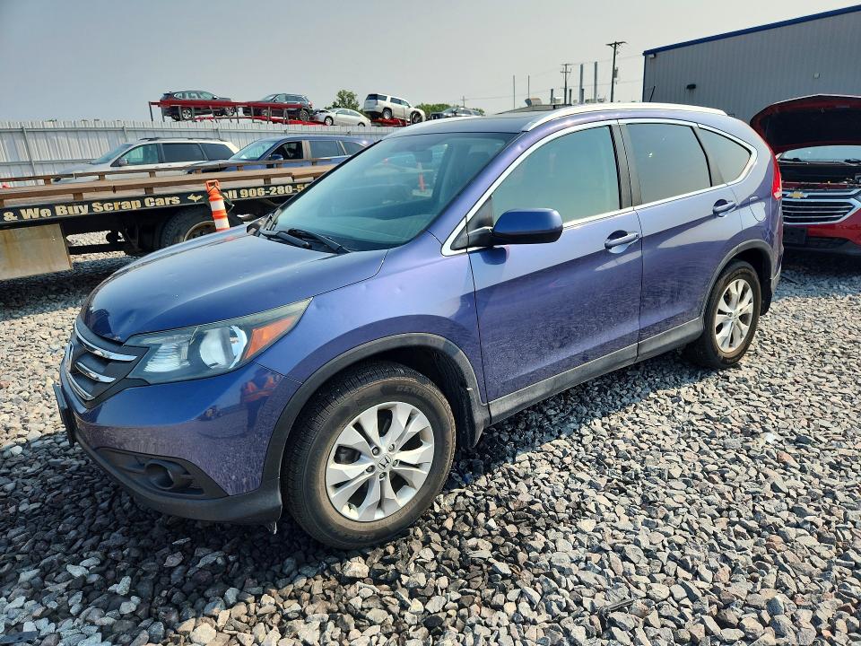 HONDA CR-V 2014 with VIN 2HKRM4H79EH682066 - Photo from auction