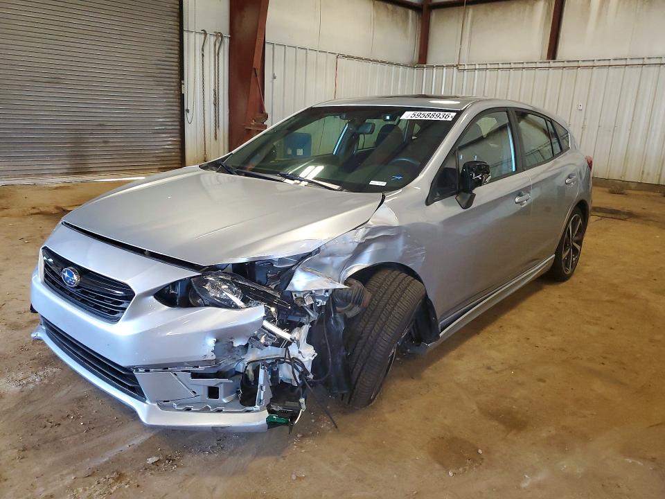 SUBARU IMPREZA 2020 with VIN 4S3GTAM66L3703650 - Photo from auction