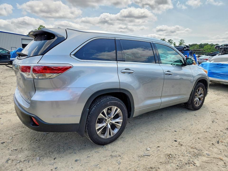 Фото 3 с аукциона – 2015 TOYOTA HIGHLANDER с VIN 5TDJKRFH4FS182209
