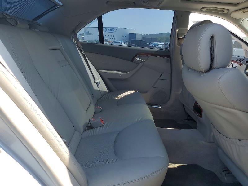 Photo 10 from auction – 2003 MERCEDES-BENZ S with VIN WDBNG70J93A371691