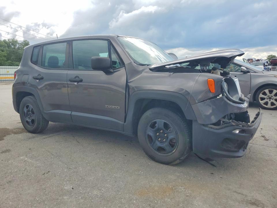 Photo 4 from auction – 2017 JEEP RENEGADE with VIN ZACCJAAH8HPF73416