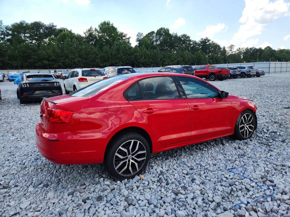 Снимка 3 от търг – 2012 VOLKSWAGEN JETTA с VIN 3VW1K7AJ6CM388395